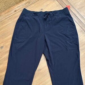 Athleta Dark Blue Relaxed Fit Pants